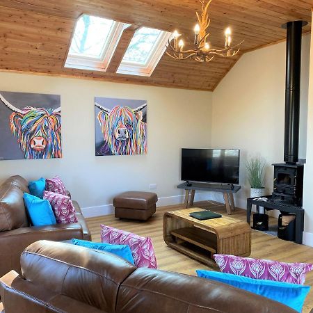 Partridge Lodge With Hot Tub Forgandenny Exterior foto