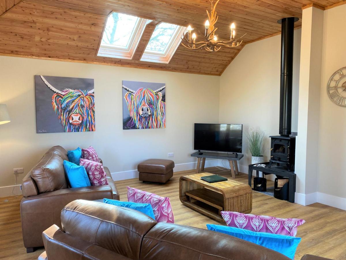 Partridge Lodge With Hot Tub Forgandenny Exterior foto